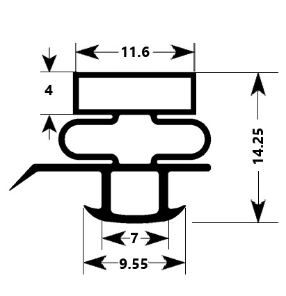 Gasket Profile EKT-G44