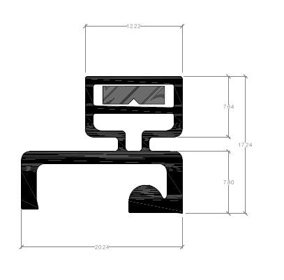 Gasket Profile EKT-G43